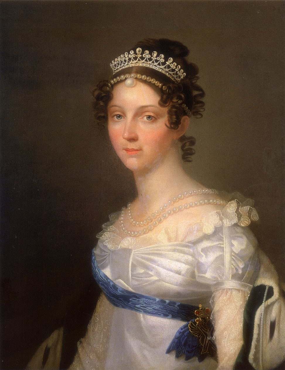 Portrét císařovny Alžběty Alexejevny, princezny Louise Bádenské 1779-1826, po roce 1806 od Unbekannt
