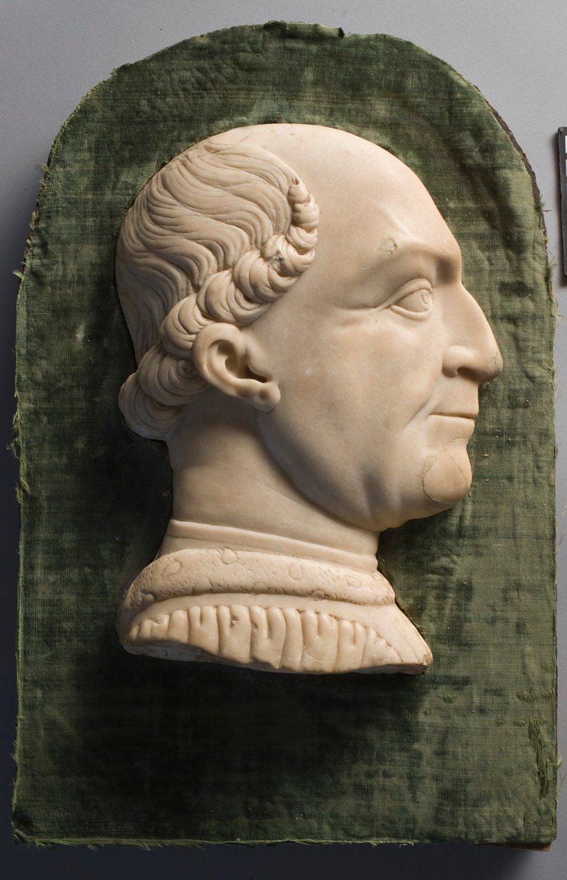 Rám portrét Francesca Sforzy, 1450-1499. od Unbekannt