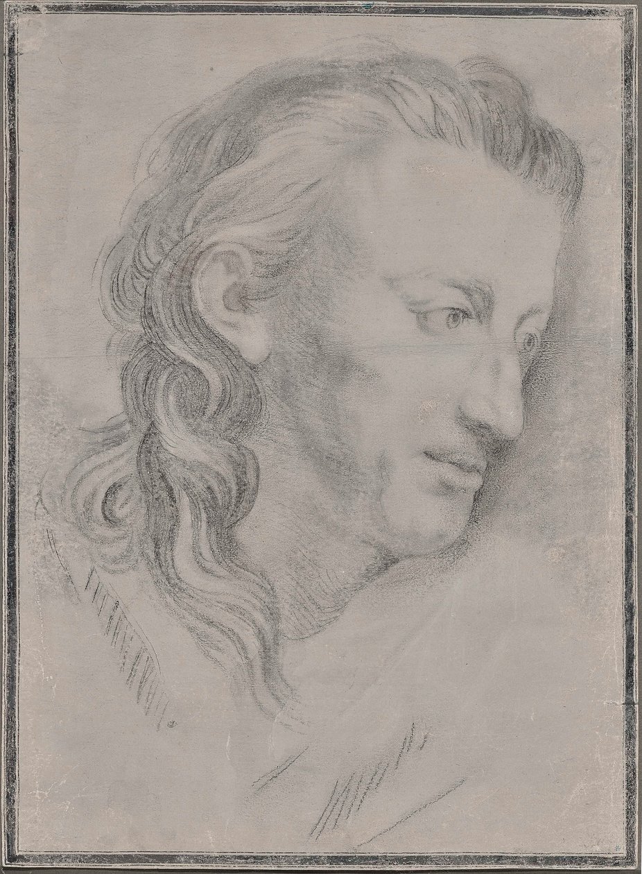 Portrét Friedricha von Schillera 1759-1805, konec 18. století. od Unbekannt