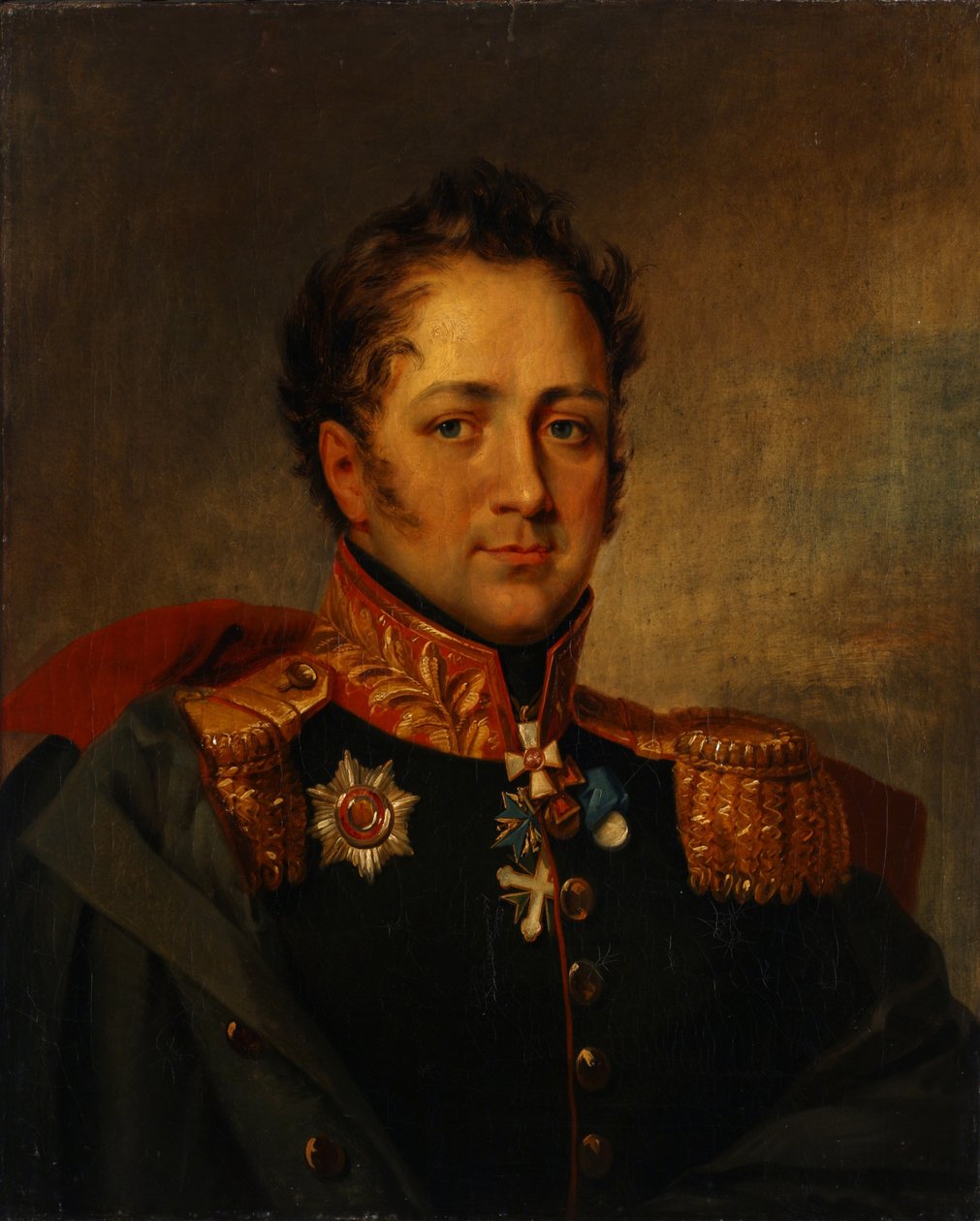 Portrét generála Alexandra Alexandroviče Pisareva 1780-1848, první čtvrtina 19. stol. od Unbekannt