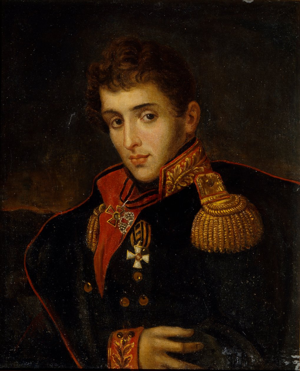 Portrét generála Alexandra Tučkova 1729-1793, 20. léta 19. století od Unbekannt
