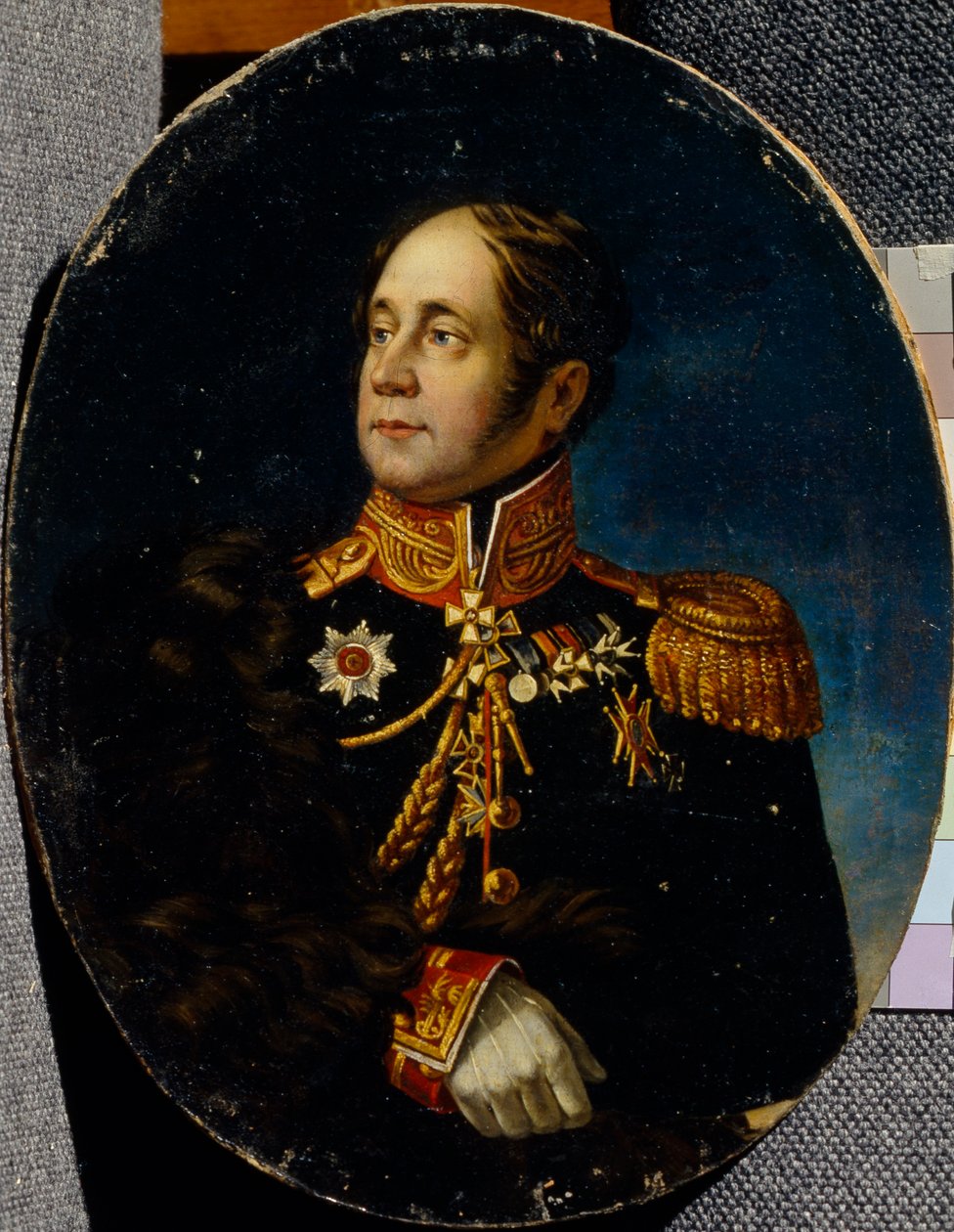 Portrét generála Nikolaje Martemjanoviče Sipyagina 1785-1828 od Unbekannt