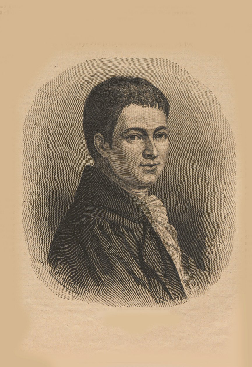 Portrét Heinricha von Kleista 1777-1811, 1876. od Unbekannt