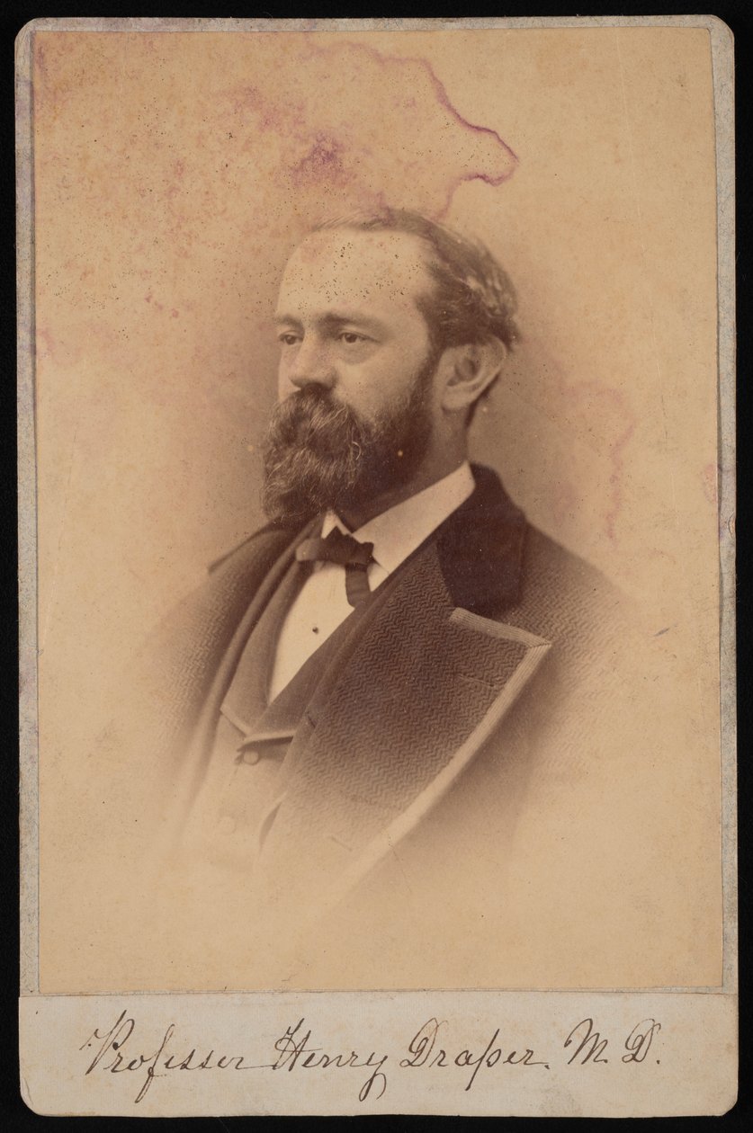 Portrét Henryho Drapera 1837-1882, před rokem 1876. od Unbekannt