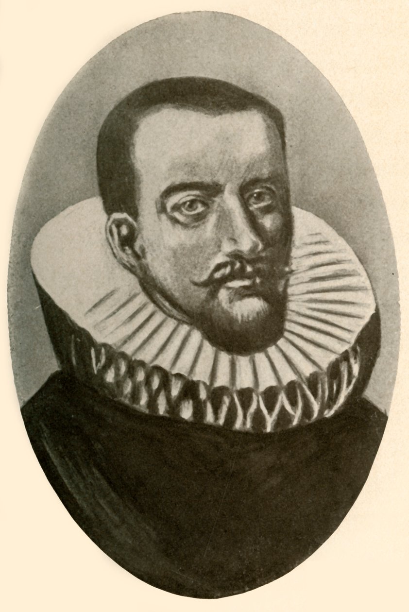 Portrét Henryho Hudsona, anglického mořeplavce v ruffu, 1609, 1937. od Unbekannt