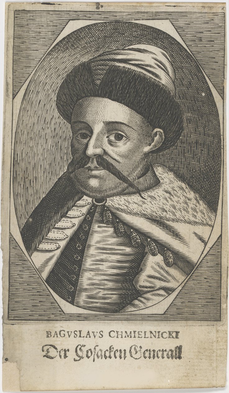 Portrét hejtmana Bohdana Chmelnického 1595-1657, po roce 1650. od Unbekannt