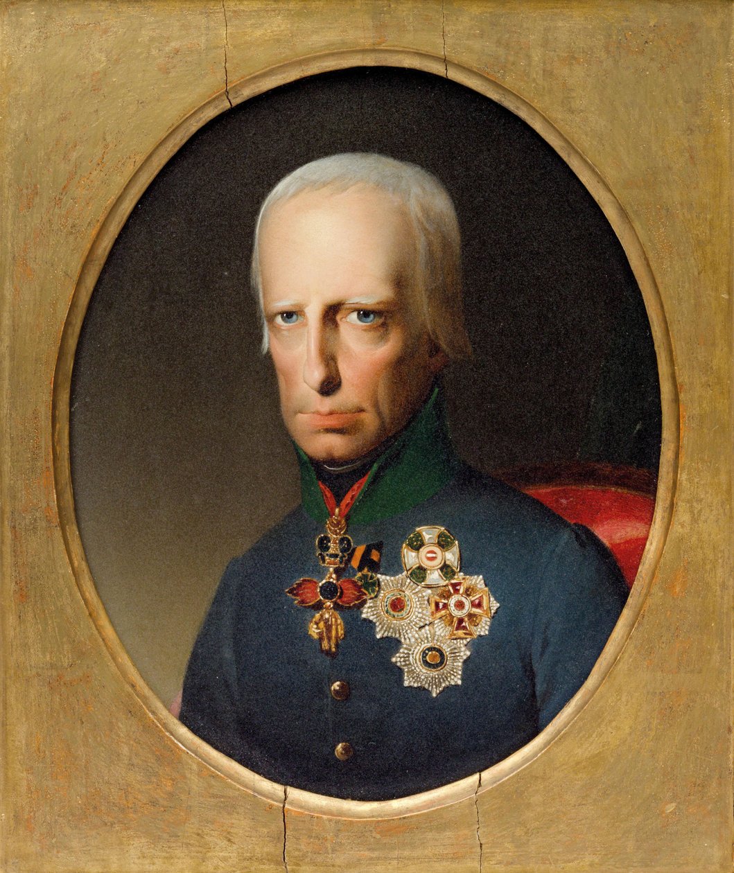Portrét císaře Svaté říše římské Františka II 1768-1835, c. 1830. od Unbekannt