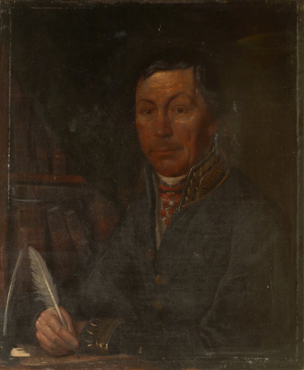Portrét Ivana Ivanoviče Martynova 1777-1807, 19. století od Unbekannt