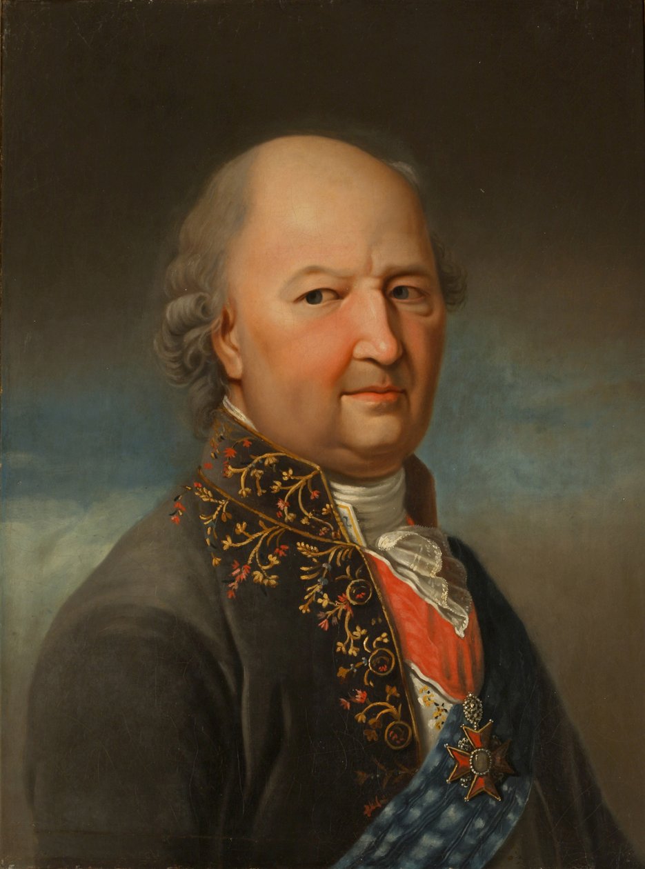 Portrét Ivana Perfilieviče Jelagina 1725-1794, 19. století od Unbekannt