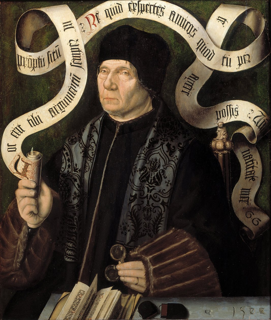 Portrét Jacoba van Driebergena 1436-1509, 1502 od Unbekannt