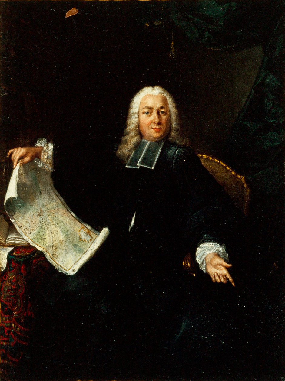 Portrét Jean de Lagrive 1689-1757, c. 1740 od Unbekannt