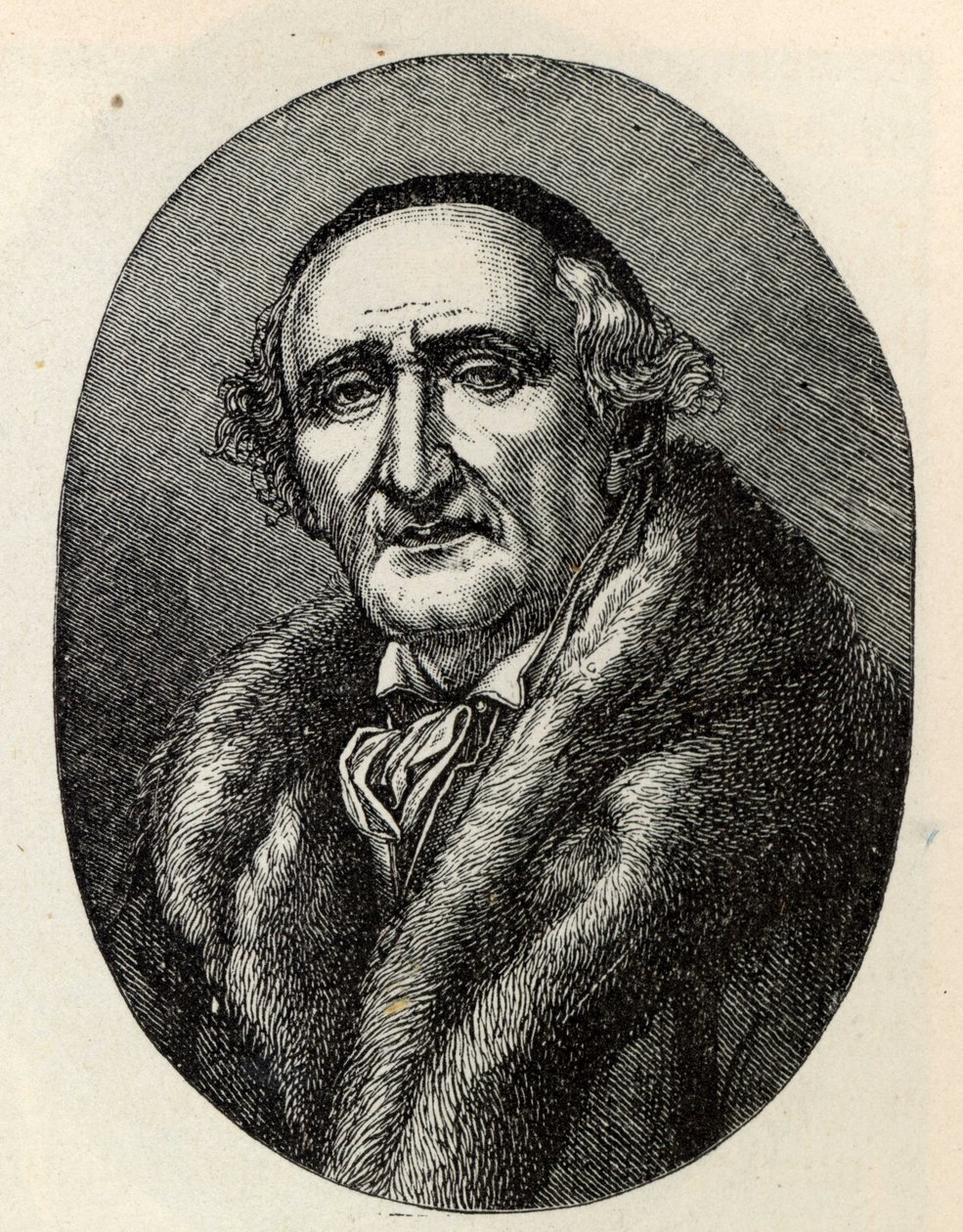 Portrét Johanna Gottfrieda Schadowa 1764-1850. od Unbekannt
