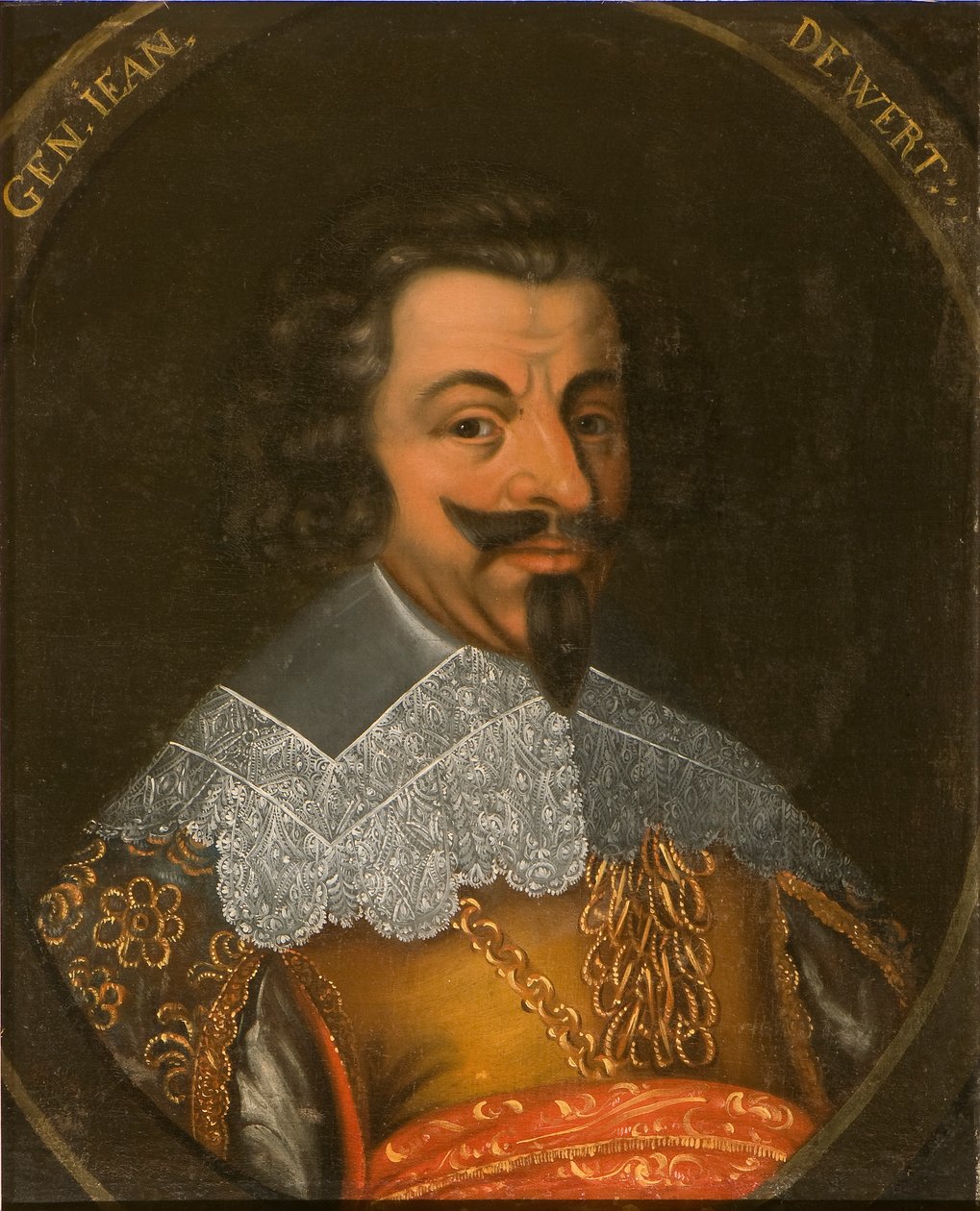 Portrét Johanna von Wertha 591-1652, první polovina 17. od Unbekannt
