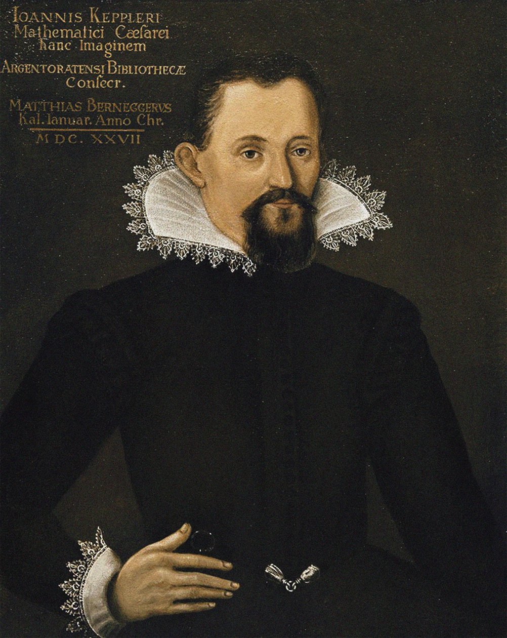 Portrét Johannese Keplera 1571-1630, c. 1620. od Unbekannt