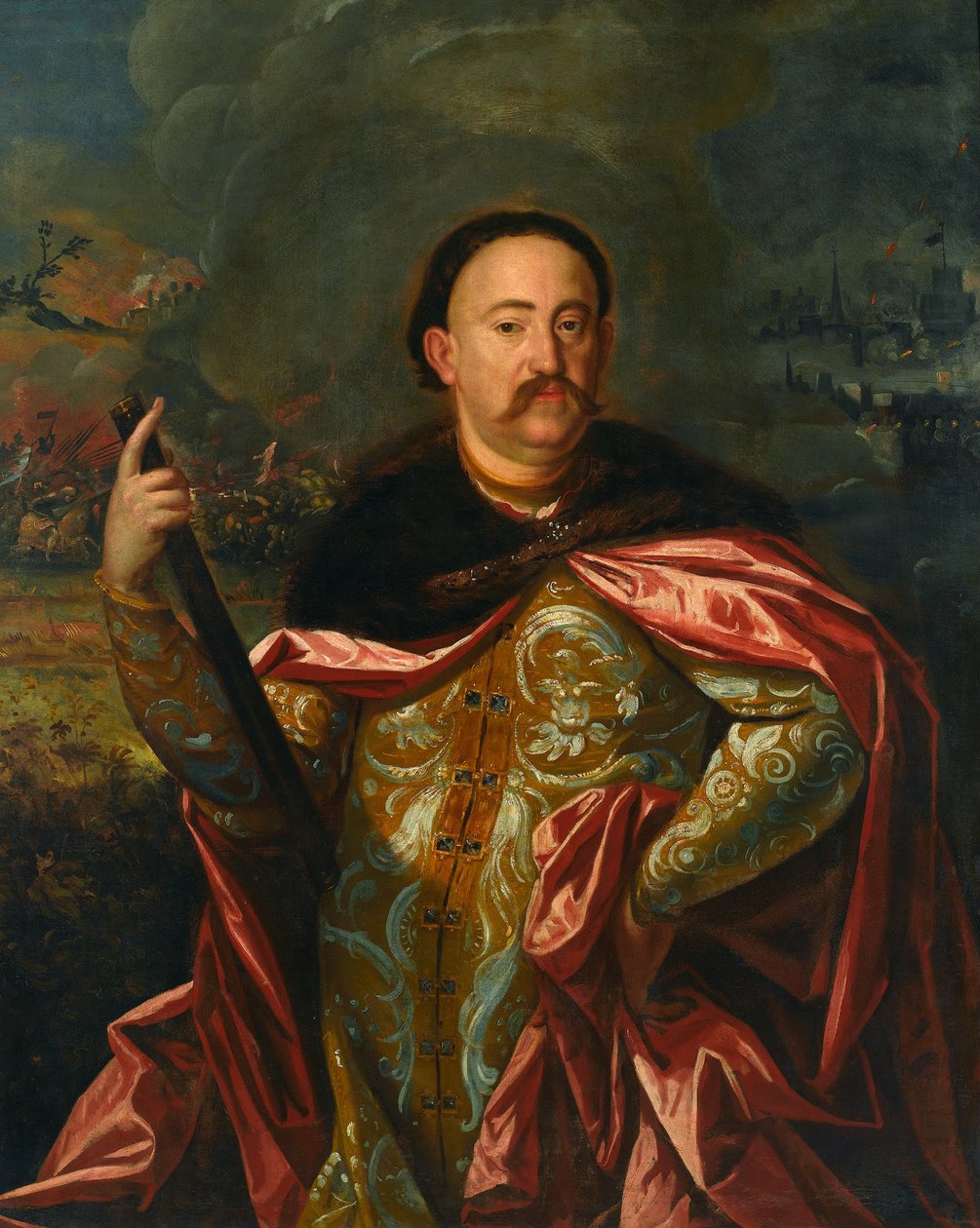 Portrét Jana III. Sobieského 1629-1696, polského krále a litevského velkovévody od Unbekannt
