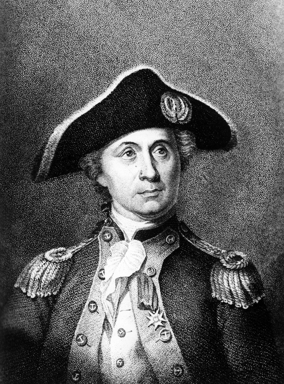 Portrét Johna Paula Jonese (1749-1792), skotského námořníka, který se zúčastnil americké revoluce - Portrét Johna Paula Jonese (1749-1792), skotského námořníka, který se zúčastnil americké revoluce od Unbekannt
