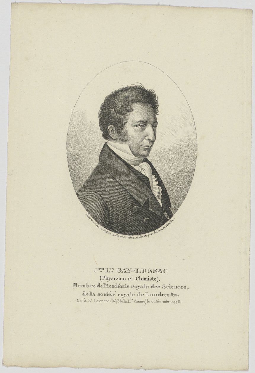Portrét Josepha Louise Gay-Lussaca 1778-1850, c. 1824. od Unbekannt