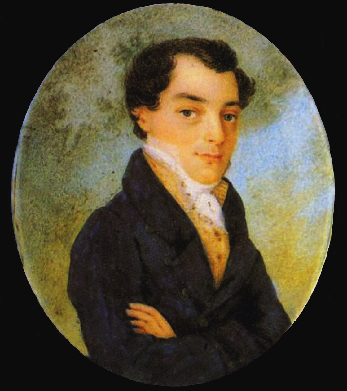 Portrét Kondraty Fjodoroviče Ryleyeva 1795-1826, po roce 1826 od Unbekannt