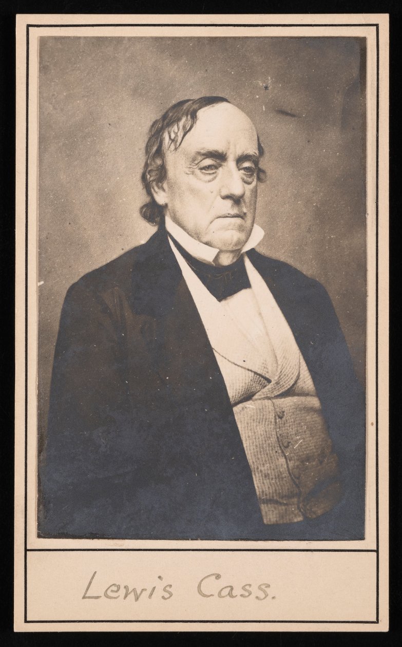 Portrét Lewise Casse 1782-1866, před rokem 1866. od Unbekannt