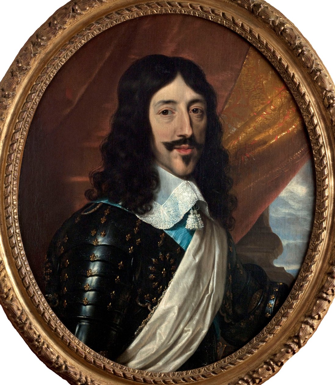Portrét Ludvíka XIII Francie 1601-1643, c. 1640. od Unbekannt