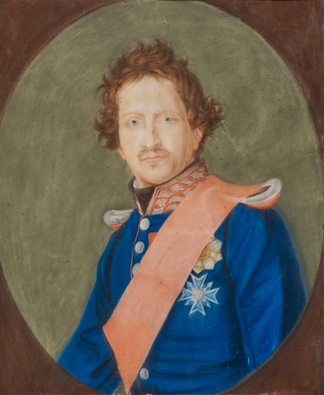 Portrét Ludvíka I. Bavorského 1786-1868, po roce 1825. od Unbekannt