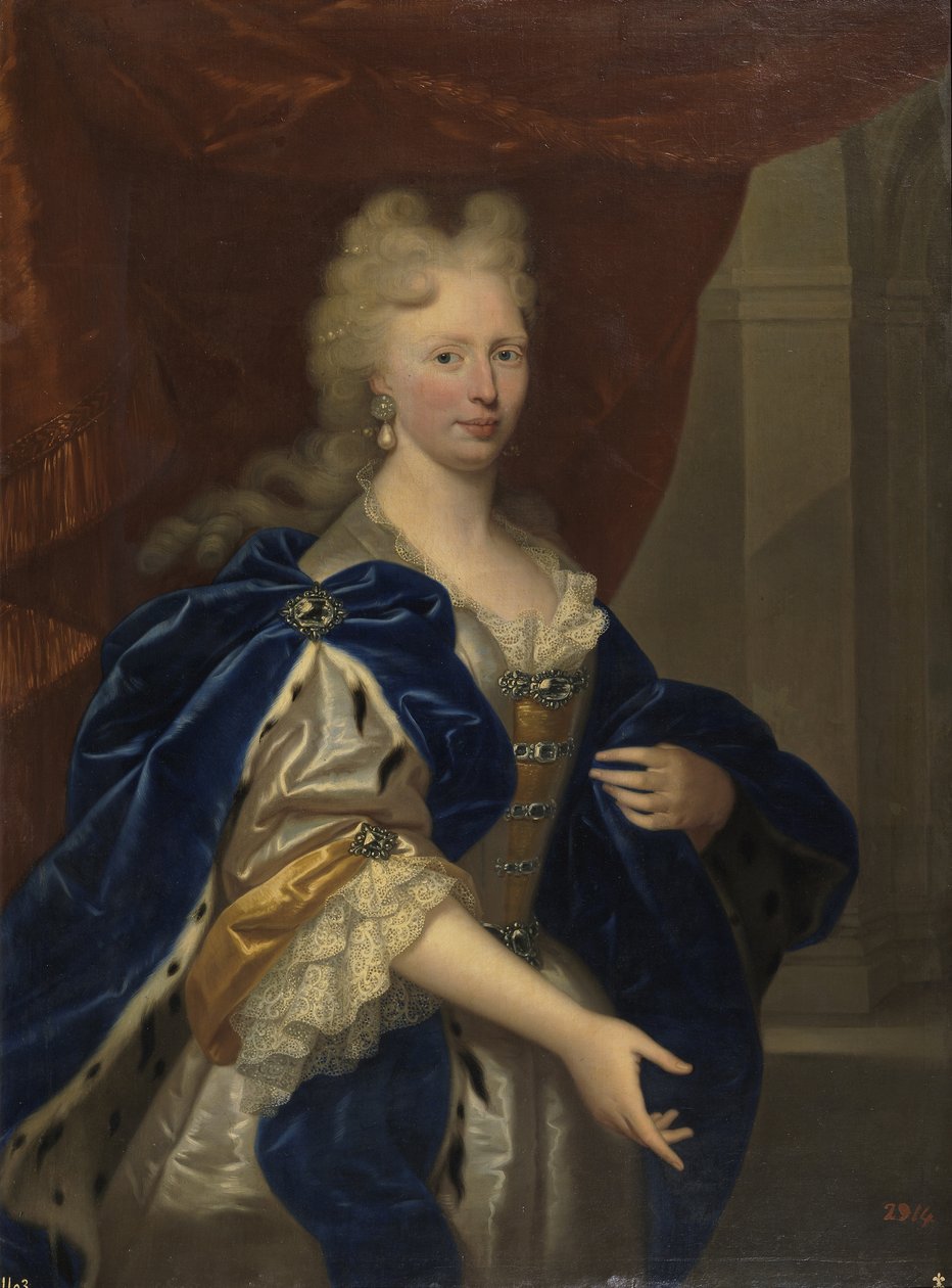 Portrét Marie Josefy Rakouské 1699-1757, 18. století od Unbekannt