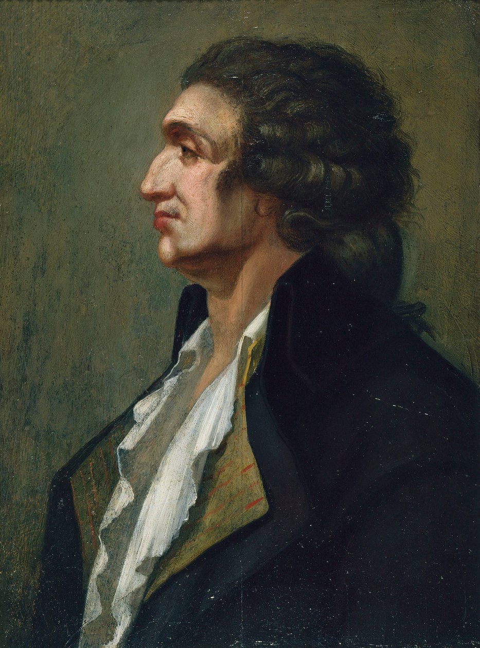 Portrét Marie Jean Antoine Nicolas Caritat, markýz de Condorcet, 2. polovina 18. stol. od Unbekannt