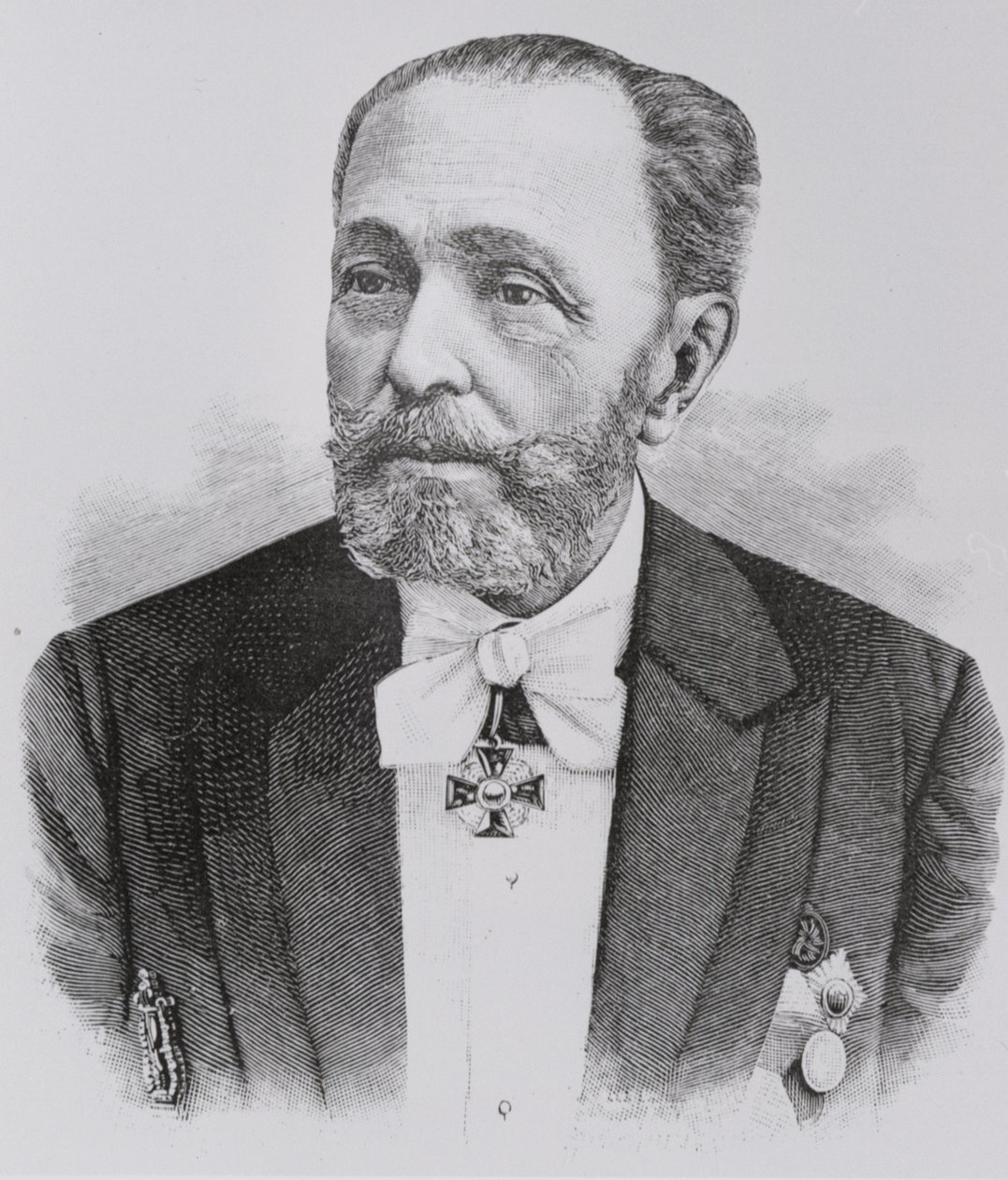Portrét Mariuse Petipy 1818-1910, 1899 od Unbekannt