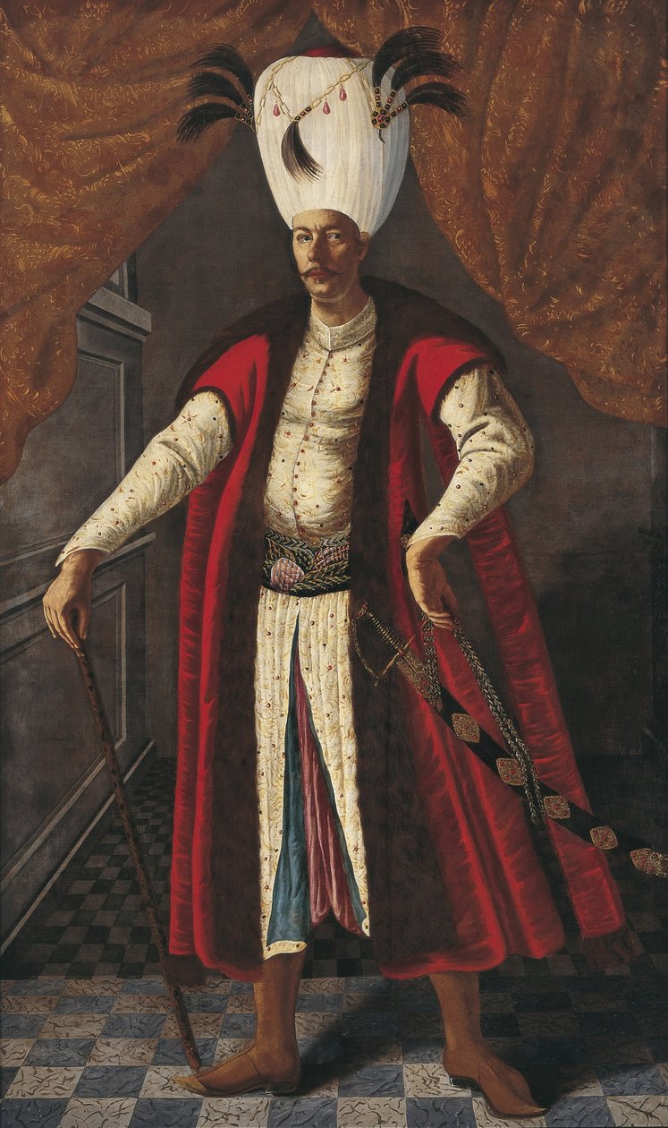 Portrét Mehmeda IV. 1642-1693, sultána Osmanské říše, cca 1681-1682 od Unbekannt