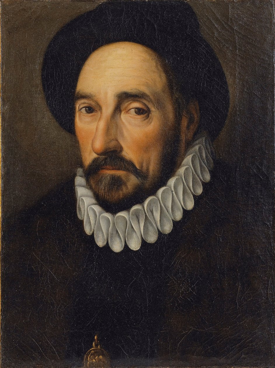 Portrét Michela de Montaigne 1533-1592 od Unbekannt