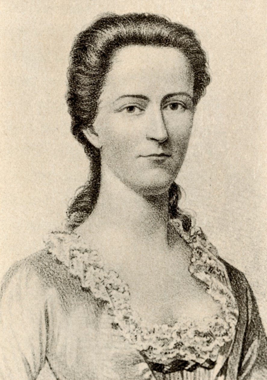 Portrét paní Mary Faneuil z Bostonu, vláda Jiřího II., c1760, 1937. od Unbekannt