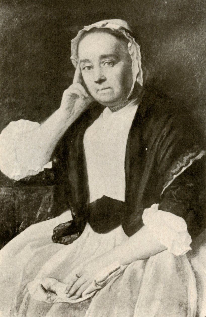 Portrét paní Nathaniel Appletonové v každodenním kostýmu, 1763, 1937. od Unbekannt