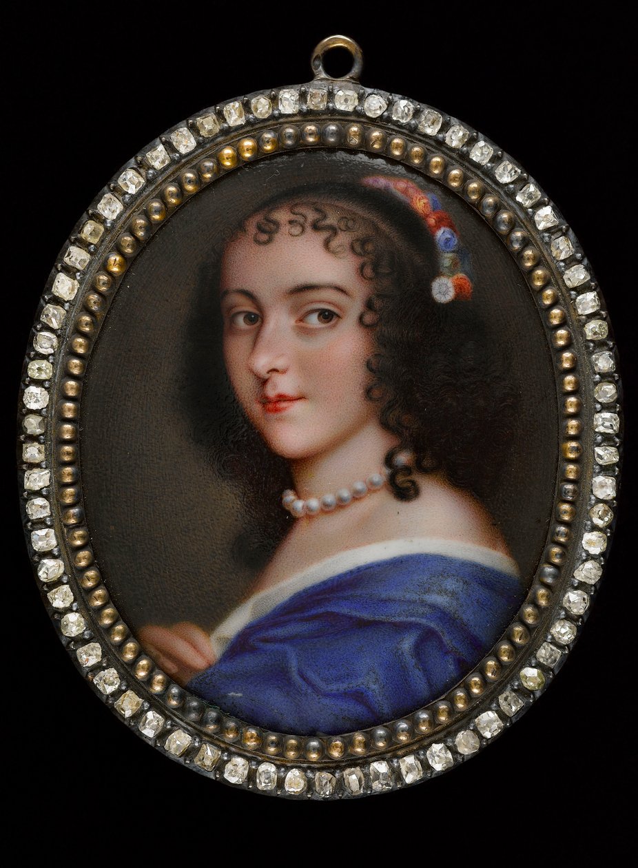 Portrét Ninon de Lenclos 1620-1705, počátek 18. století. od Unbekannt