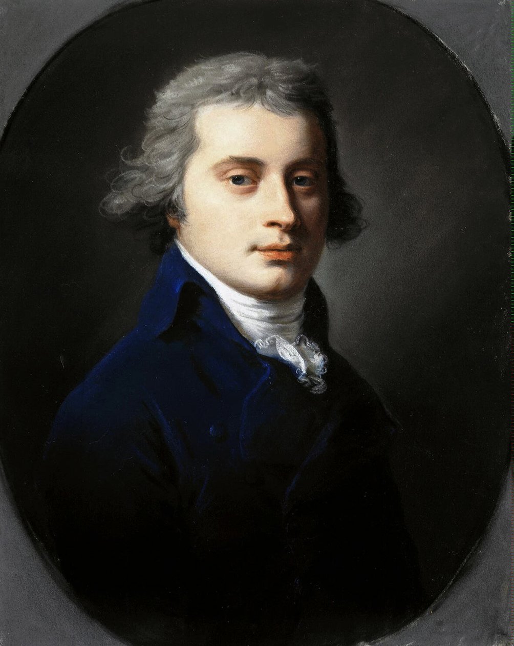 Portrét Pavla Petroviče Bakunina 1766-1805, 90. léta 18. století od Unbekannt
