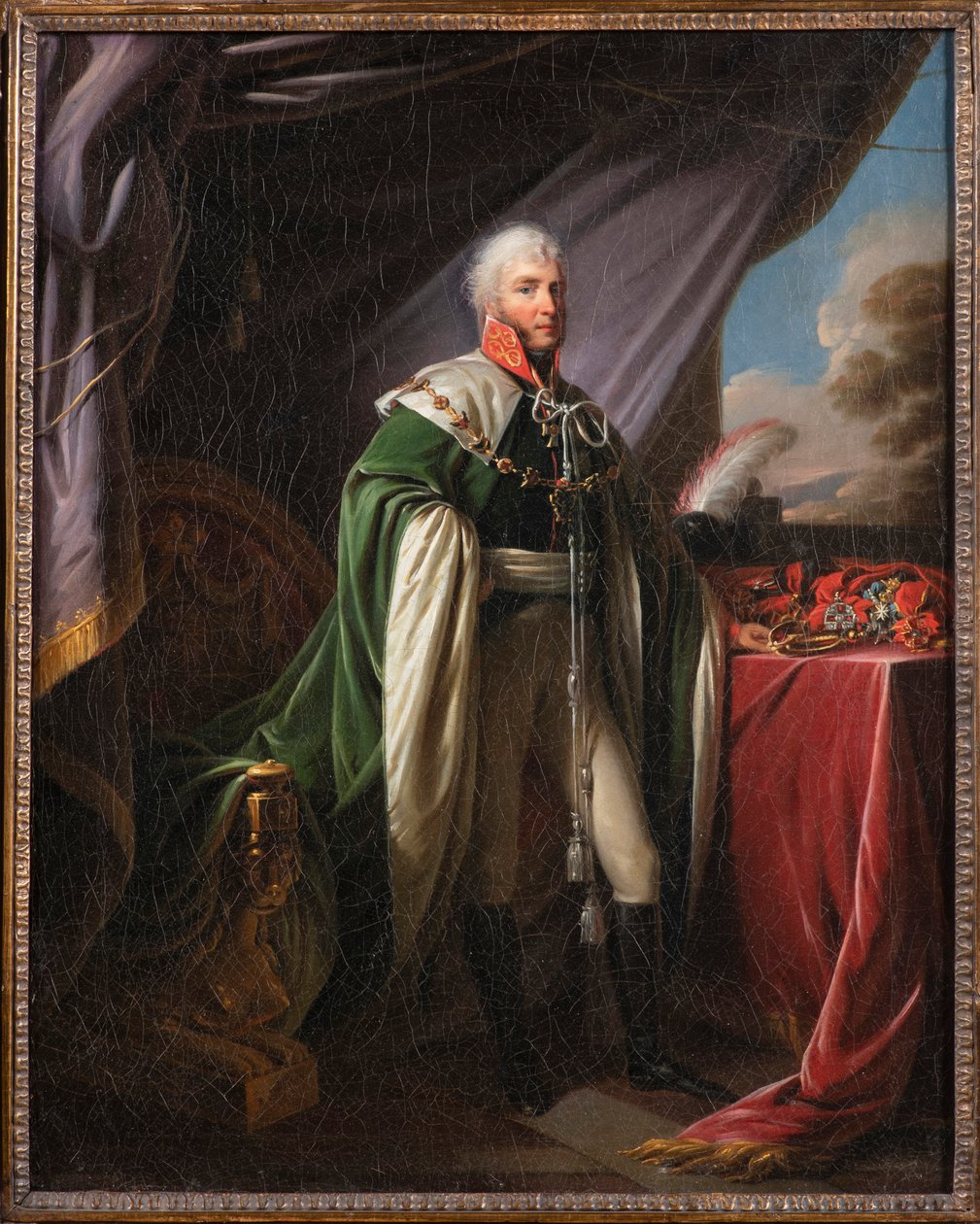 Portrét Pavla Vasilieviče Čichagova 1767-1849, první čtvrtina 19. stol. od Unbekannt