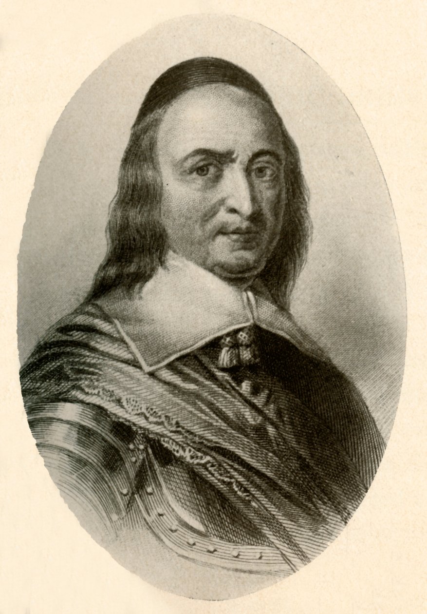 Portrét Petera Stuyvesanta v brnění a čepici, 1647, 1937. od Unbekannt