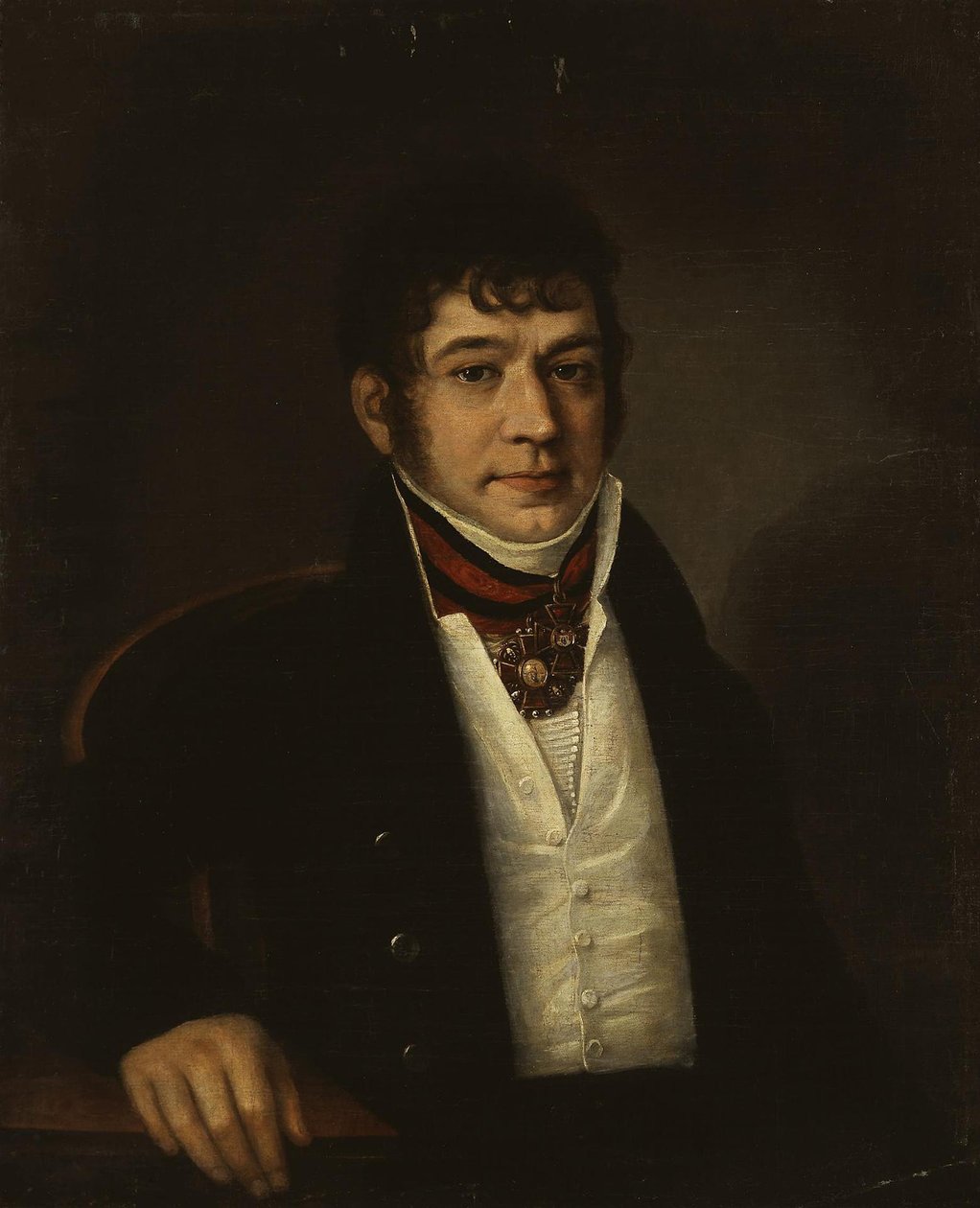 Portrét Platona Bogdanoviče Ogareva 1777-1838, 1810p od Unbekannt