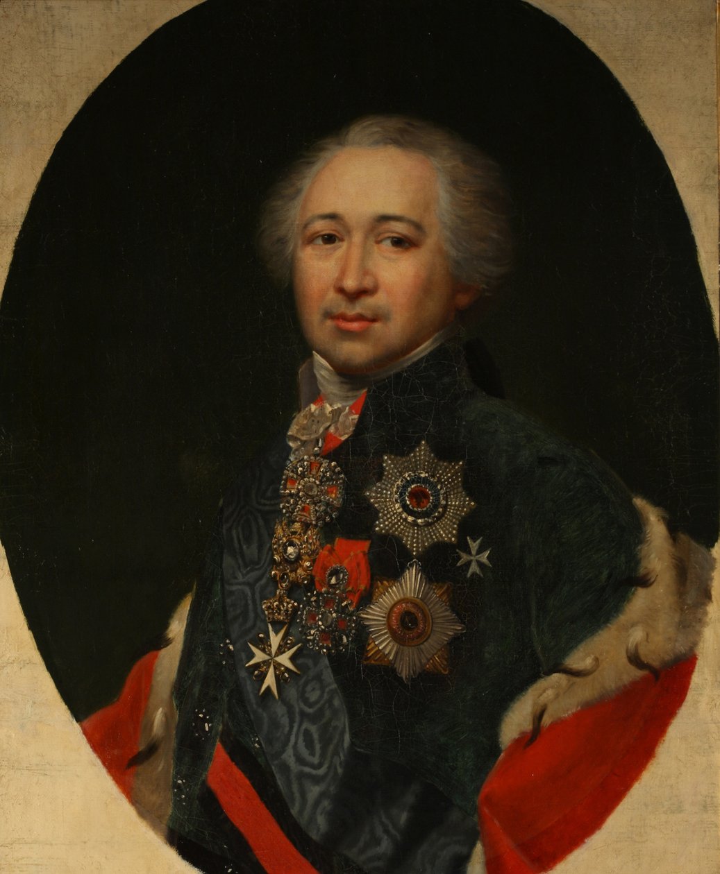 Portrét prince Alexandra Kurakina 1752-1818, 1810s od Unbekannt