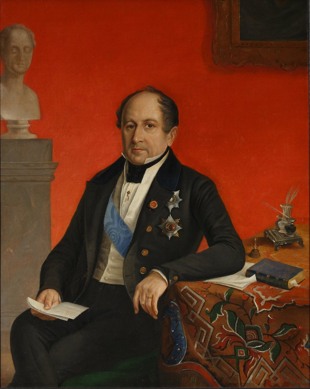 Portrét prince Alexandra Nikolajeviče Golitsyna 1773-1844, mezi 1826 a 1834 od Unbekannt