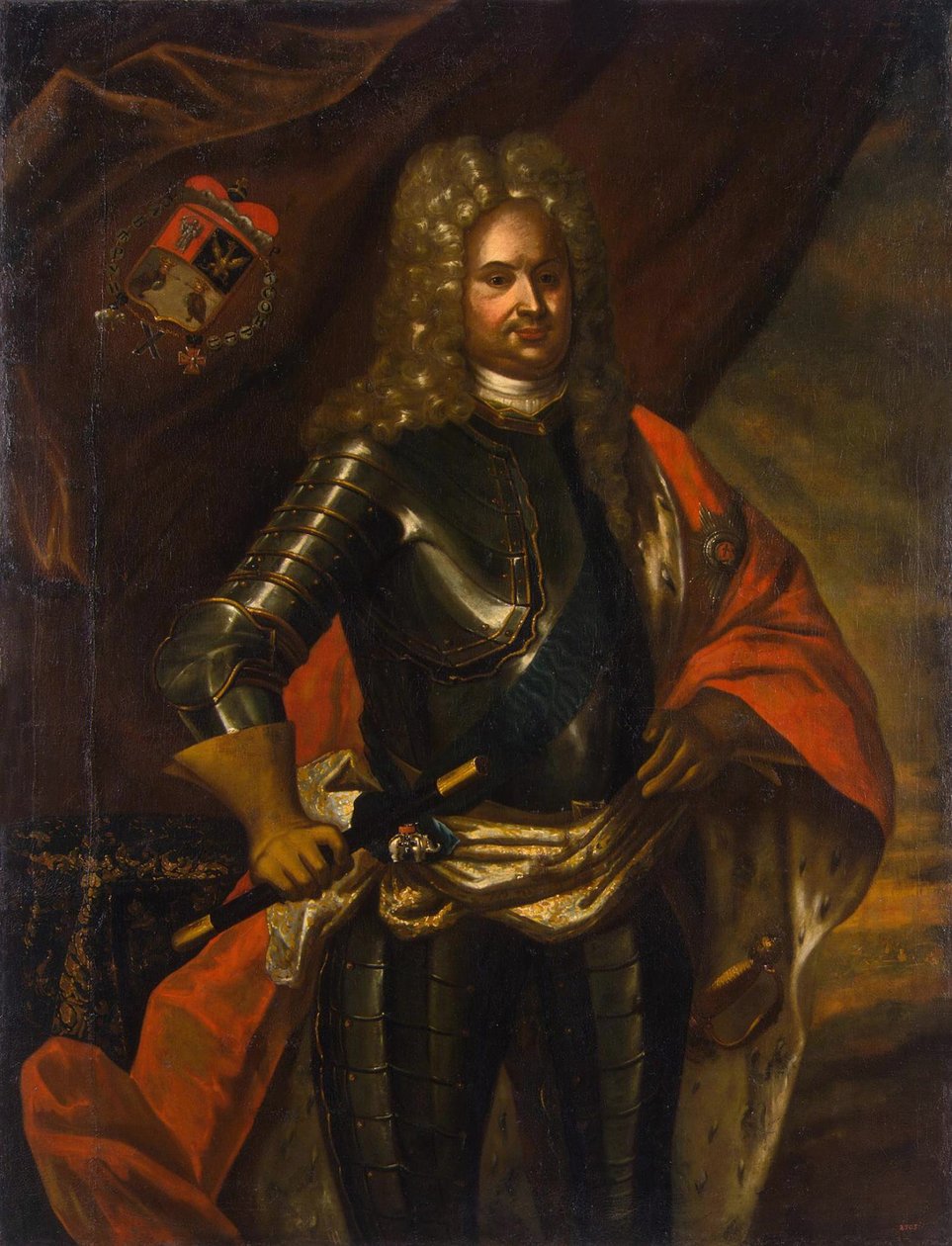Portrét prince Anikity Ivanoviče Repnina 1668-1726, 1724 od Unbekannt