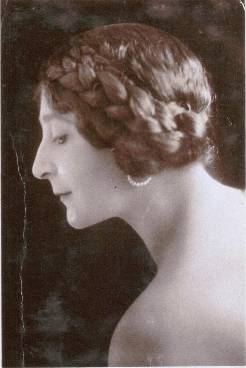 Portrét princezny Olgy Alexandrovny Yurievskaya 1873-1925, 1910 od Unbekannt