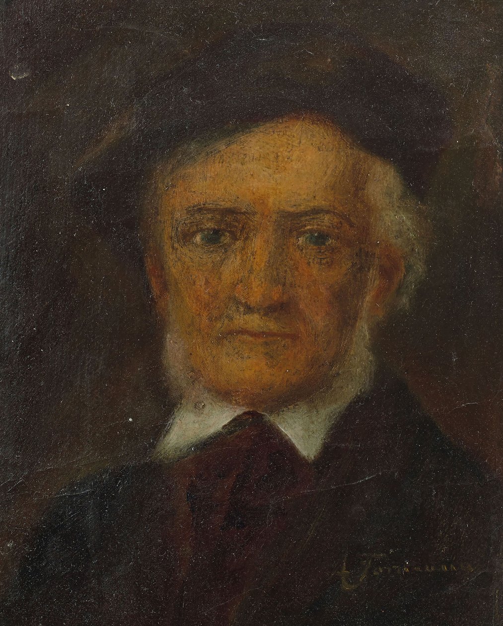 Portrét Richarda Wagnera 1813-1883, druhá polovina 19. od Unbekannt