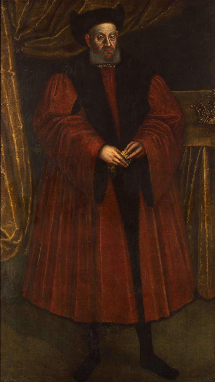 Portrét Zikmunda I. Polského 1467-1548, 17. století od Unbekannt