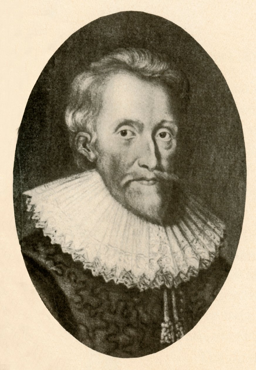 Portrét sira Edwina Sandyse, s odhrnutým volánem, c1560-1570, 1937. od Unbekannt