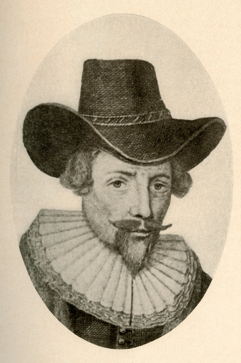 Portrét sira Isaaca Penningtona v klobouku nošeném v Domě měšťanů, c1650-1660, 1937. od Unbekannt