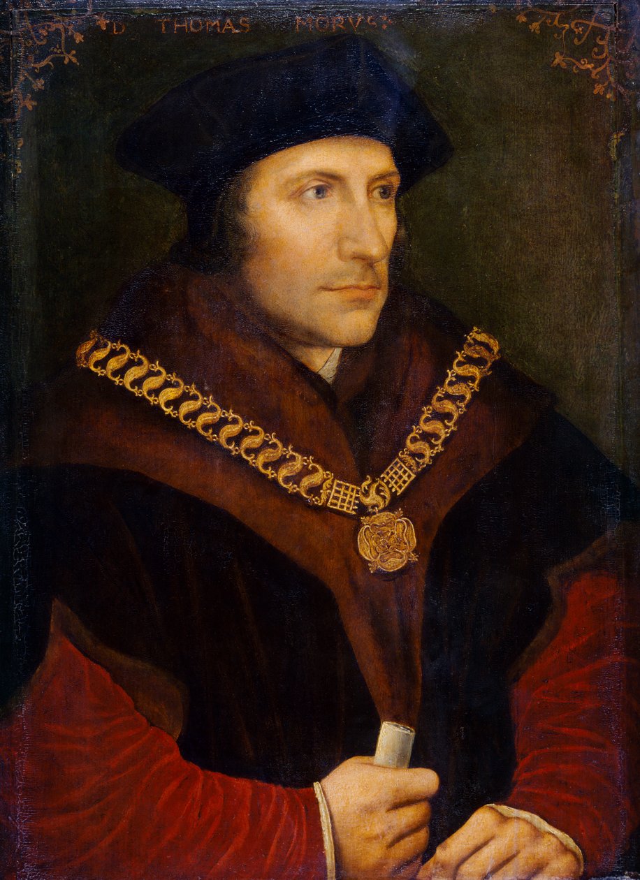 Portrét sira Thomase More, c1600 od Unbekannt