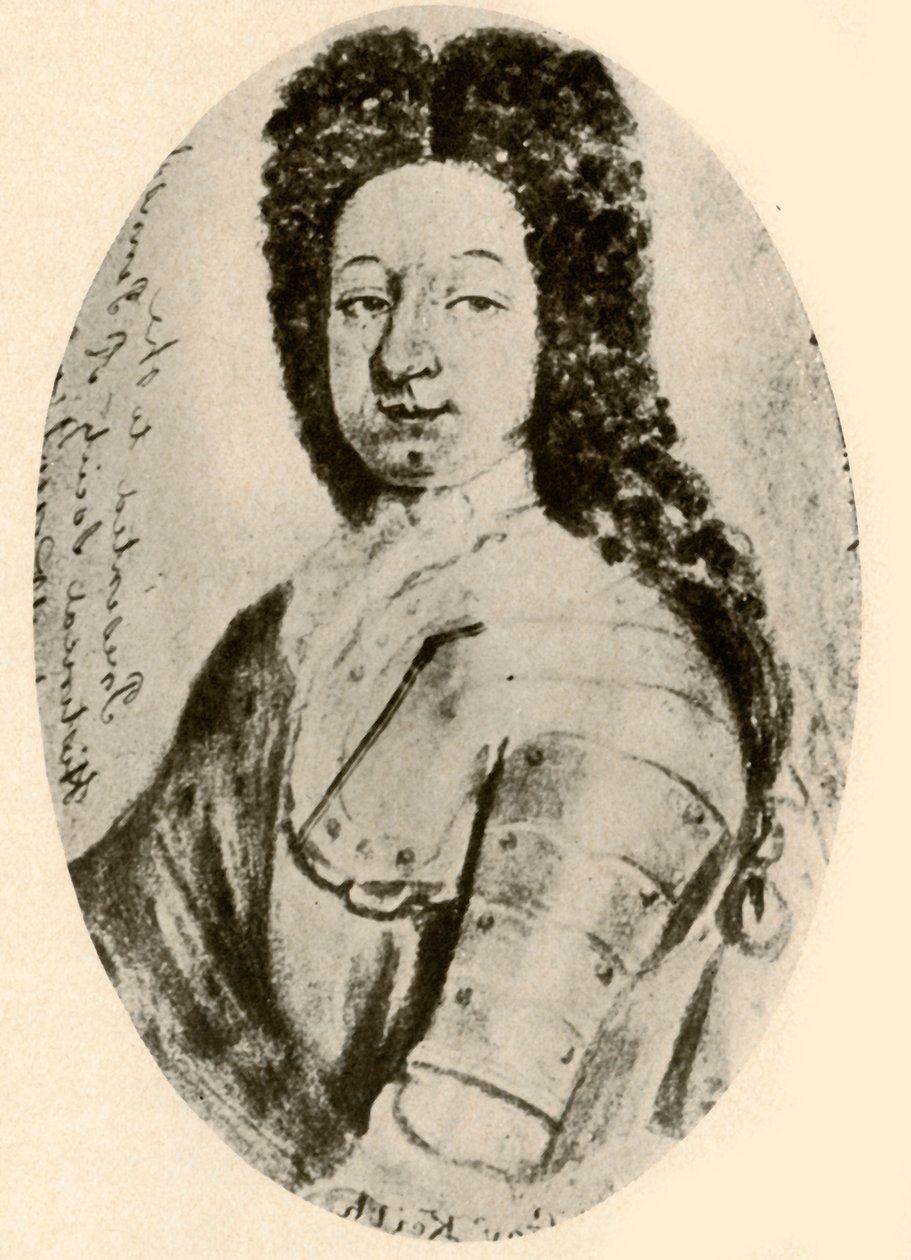 Portrét sira Williama Keitha, v brnění a paruce, 1717, 1937 od Unbekannt