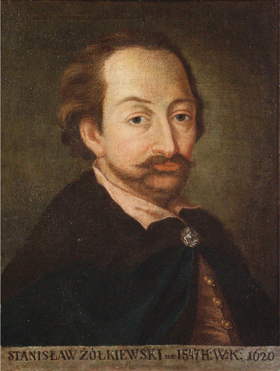 Portrét Stanislawa Zolkiewského 1547-1620, 1618 od Unbekannt
