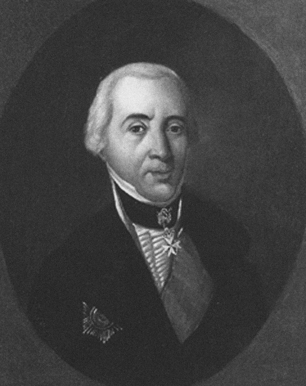 Portrét Vasilije Jevdokimoviče Adadurova 1709-1780 od Unbekannt
