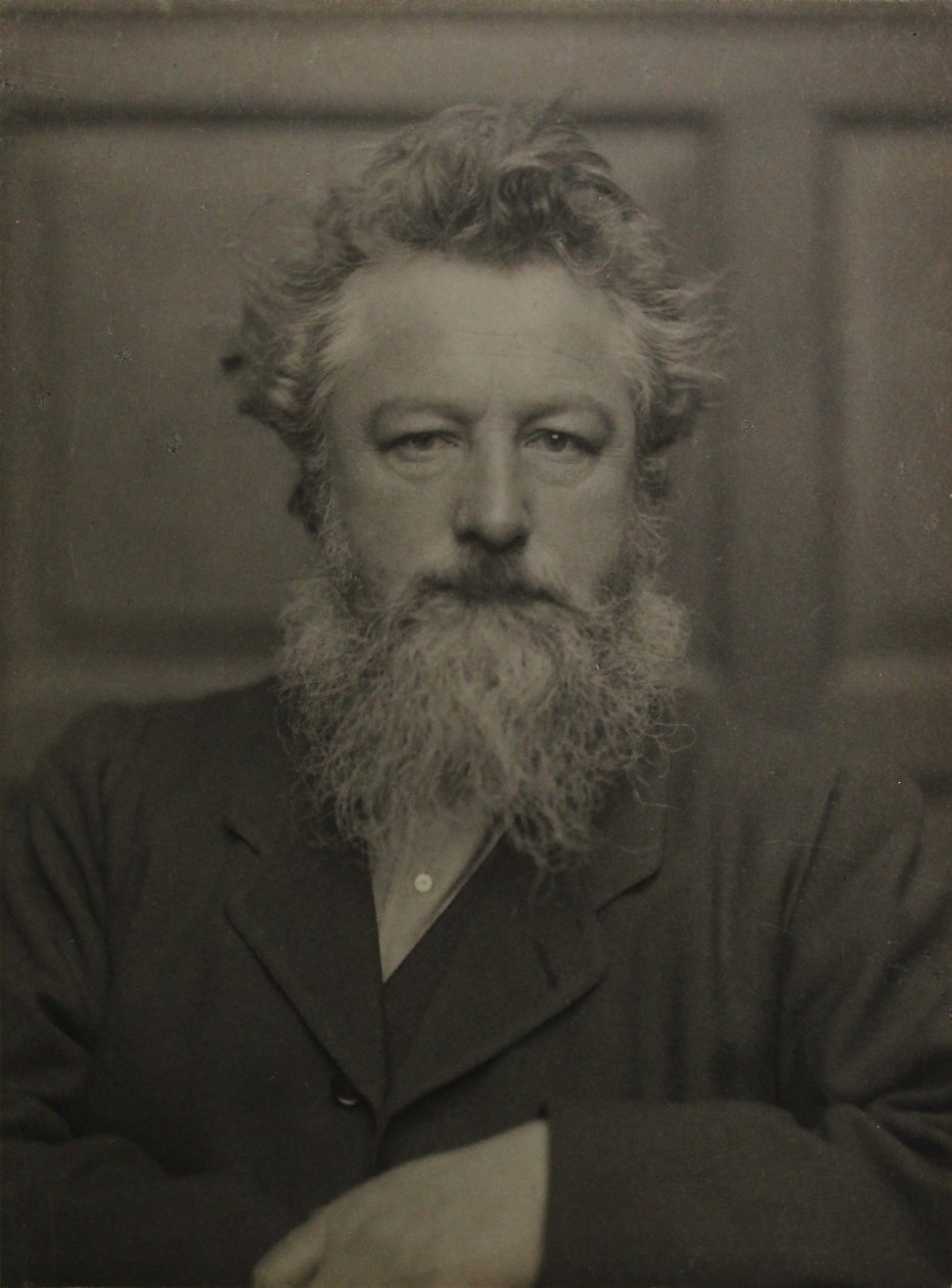Portrét Williama Morrise 1834-1896, c. 1886. od Unbekannt